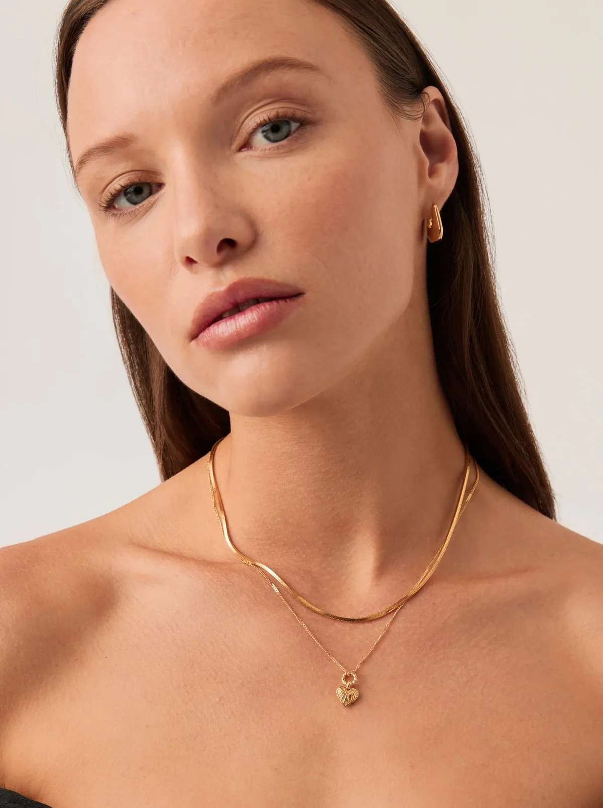 Heart Charm Pendant Necklace - Image 2