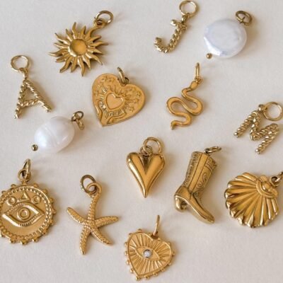 AC1-9 DAY 18K Gold Plated Fashion Stainless Steel Pendant Necklace Accessories